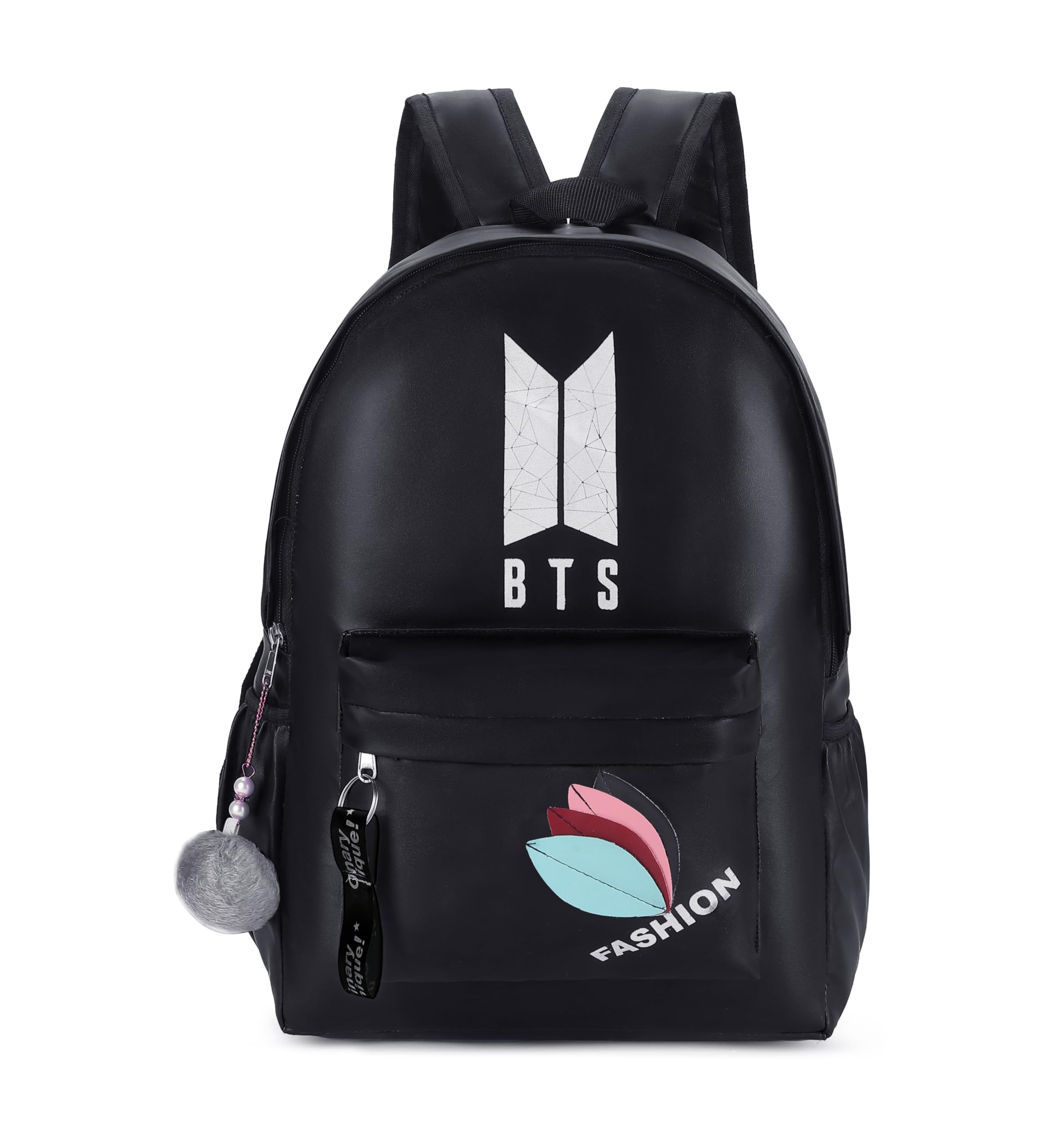 KAUSBABI BTS Backpack for Women,Girls Student Bag for School, College Shoulder Backpack for Girls, Laptop Bags,BTS Gift For Girls - Black (B0D6B8JQD3) Amazon Price History, Amazon Price Tracker