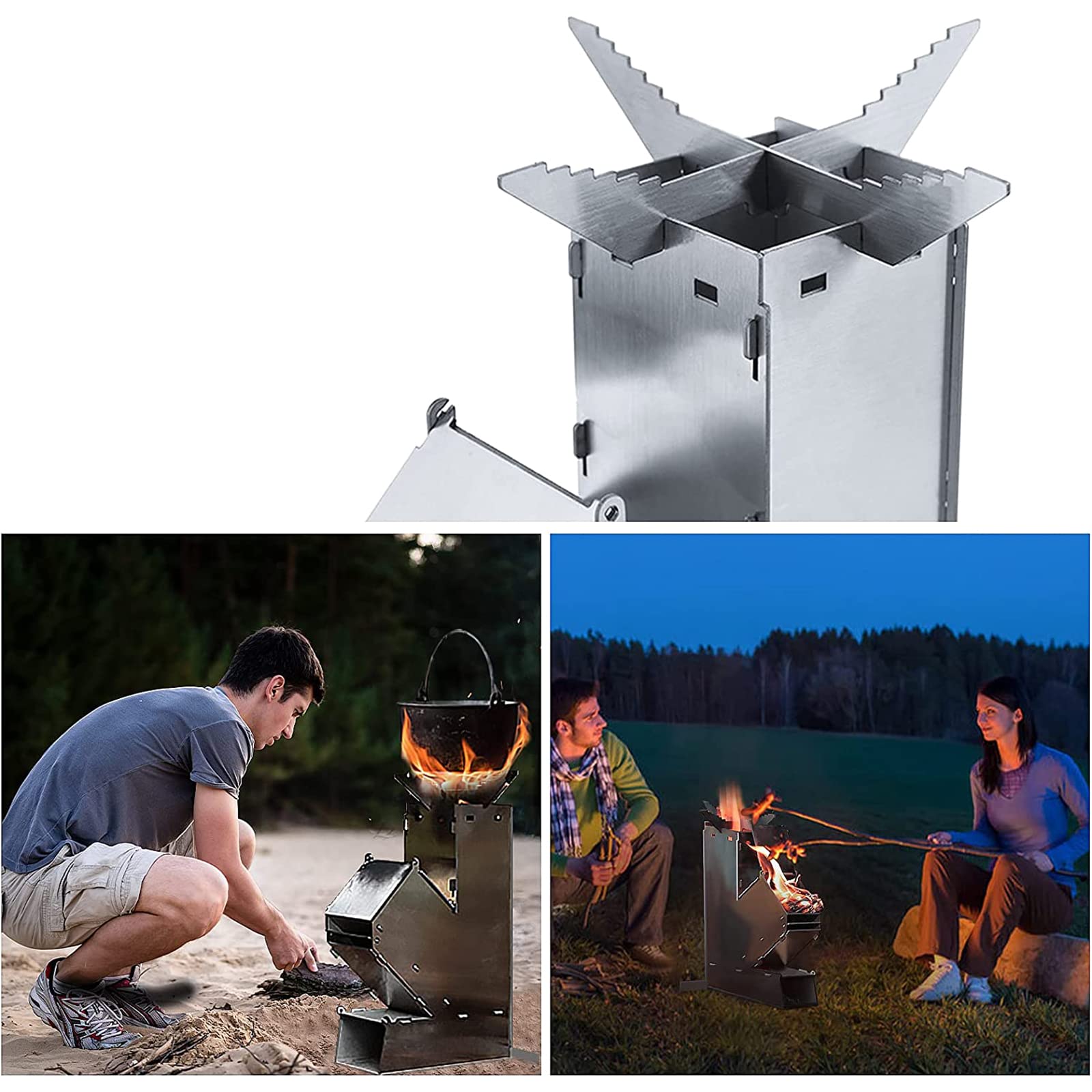 HR innovation ロケットストーブ ロケットストーブ Folding Stove ストーブ HRイノベーション 薪