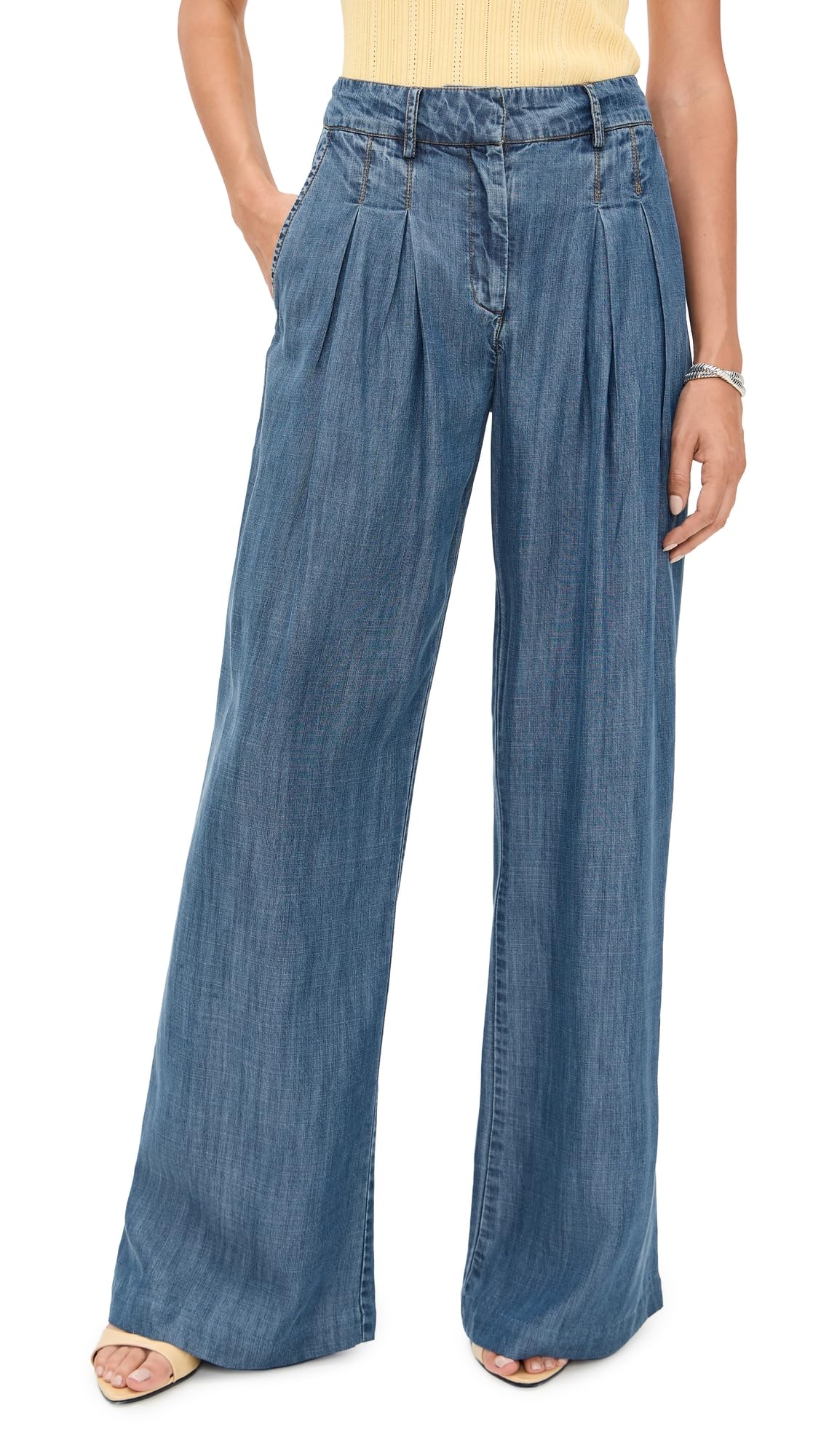 Ramy Brook Womens Chambray Oscar Pant