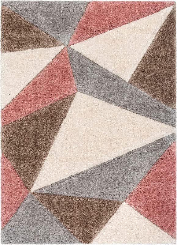 Image of Carpet for Living Room 6x8 feet, Bedroom and Hall Handmade Microfiber Cozy Soft and Fluffy Shaggy Area Rug with 2 inch Thick Anti Skid Carpet Rug4
