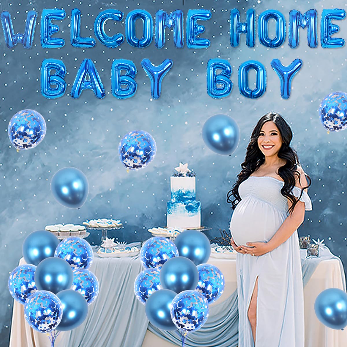 Bannière "It's A Boy" Pour Baby Shower - Décoration Fête Naissance En Or - Kit DIY Avec Lettres Et Ruban