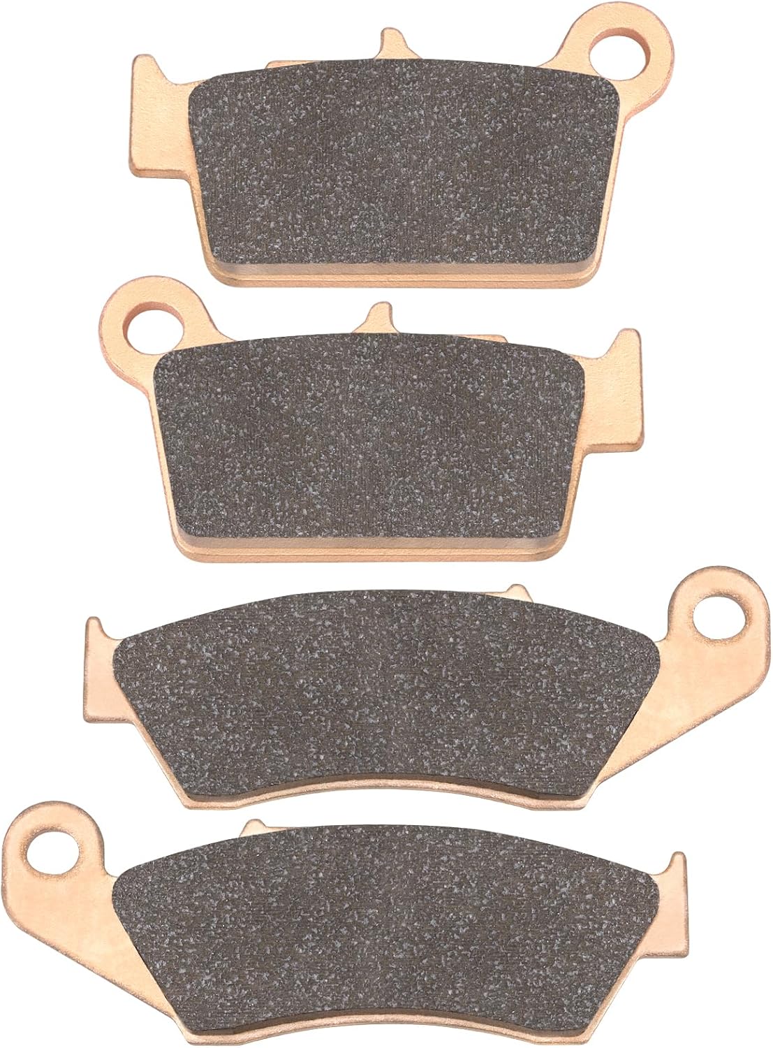 LOCOPOW Sintered Brake Pads for Kawasaki KX250 KX450 2004-2025 Suzuki RMZ 250 450 2004-2024 Yamaha WR250 WR450 2003-2018 YZ125 YZ250 YZ450 2003-2007 Aprilia MXV4.5 RVX4.5/5.5 Front Rear Part