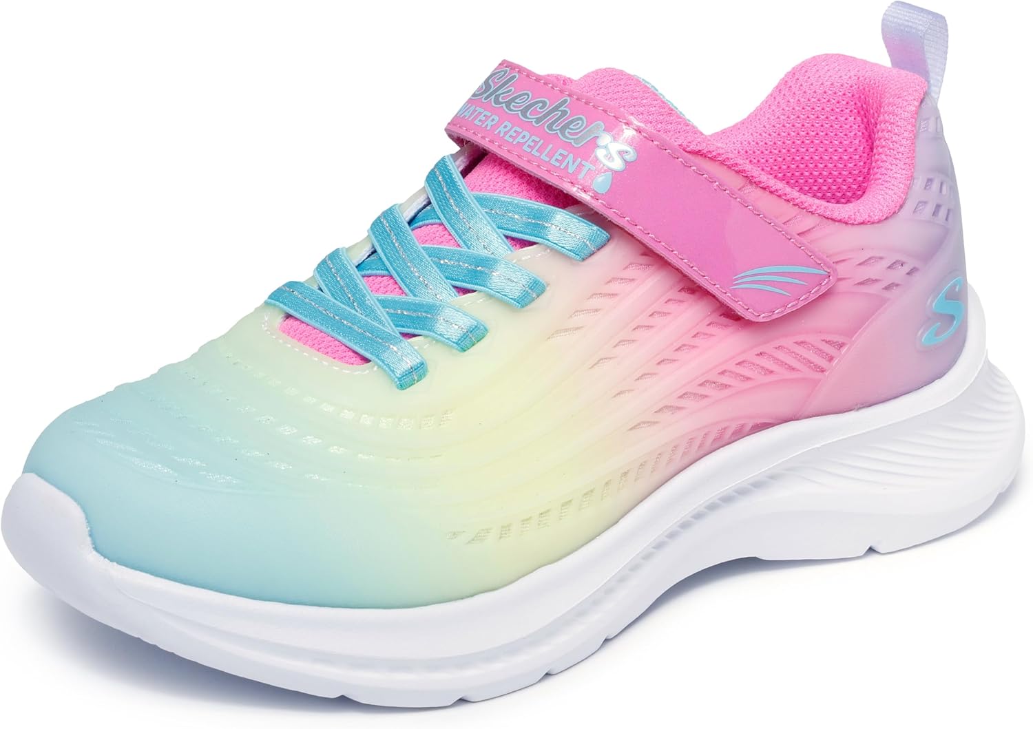 Skechers Kids Girls Jumpsters 2.0 - Blurred Dream Sneaker - Image 7