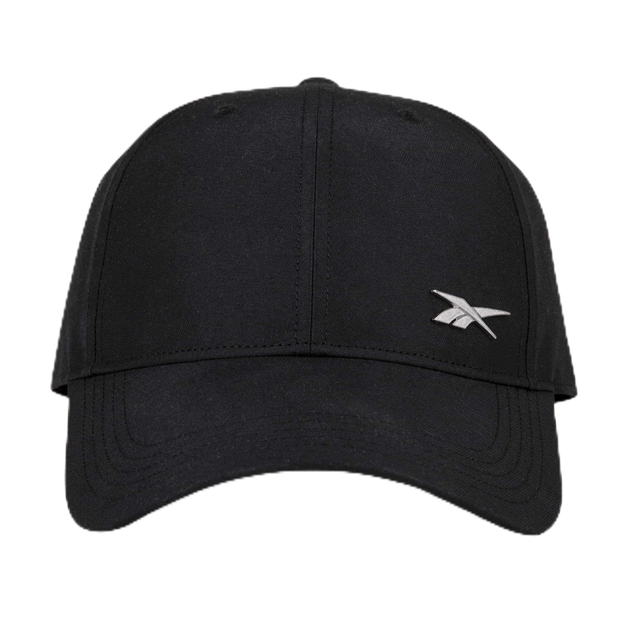 unisex-adult Reebok [Ree]cycled Vector Low Profile Metal Badge Cap With Medium Curved Brim and Breathable 6 Panel Design Baseball Cap