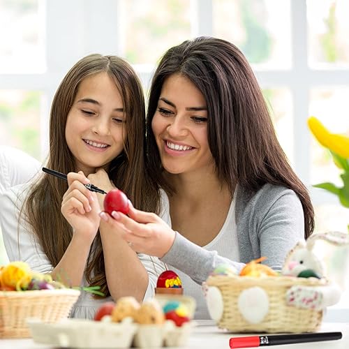 Miniatura 8 de Dyvicl Bolígrafos de pintura plateada metálica, marcadores de pintura acrílica metálica plateada de punta fina para pintura de roca, piedra,