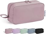 Narwey Petit sac de maquillage mignon à carreaux pour les sacs de maquillage de Purse Femmes avec des comparaisons Voyage Mini Sac cosmétique Organisateur de poche zippée pour les adolescentes (Mint Green Checkerboard, Small)