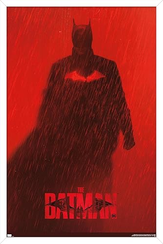 Miniatura 65 de Trends International DC Comics Movie The Batman - Póster de una hoja de Batman Teaser, 22.375 x 34 pulgadas, versión enmarcada en negro Versión