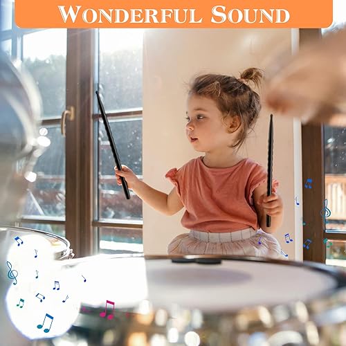 Miniatura 6 de Baquetas de batería 5a paquete de 2 baquetas de fibra de carbono