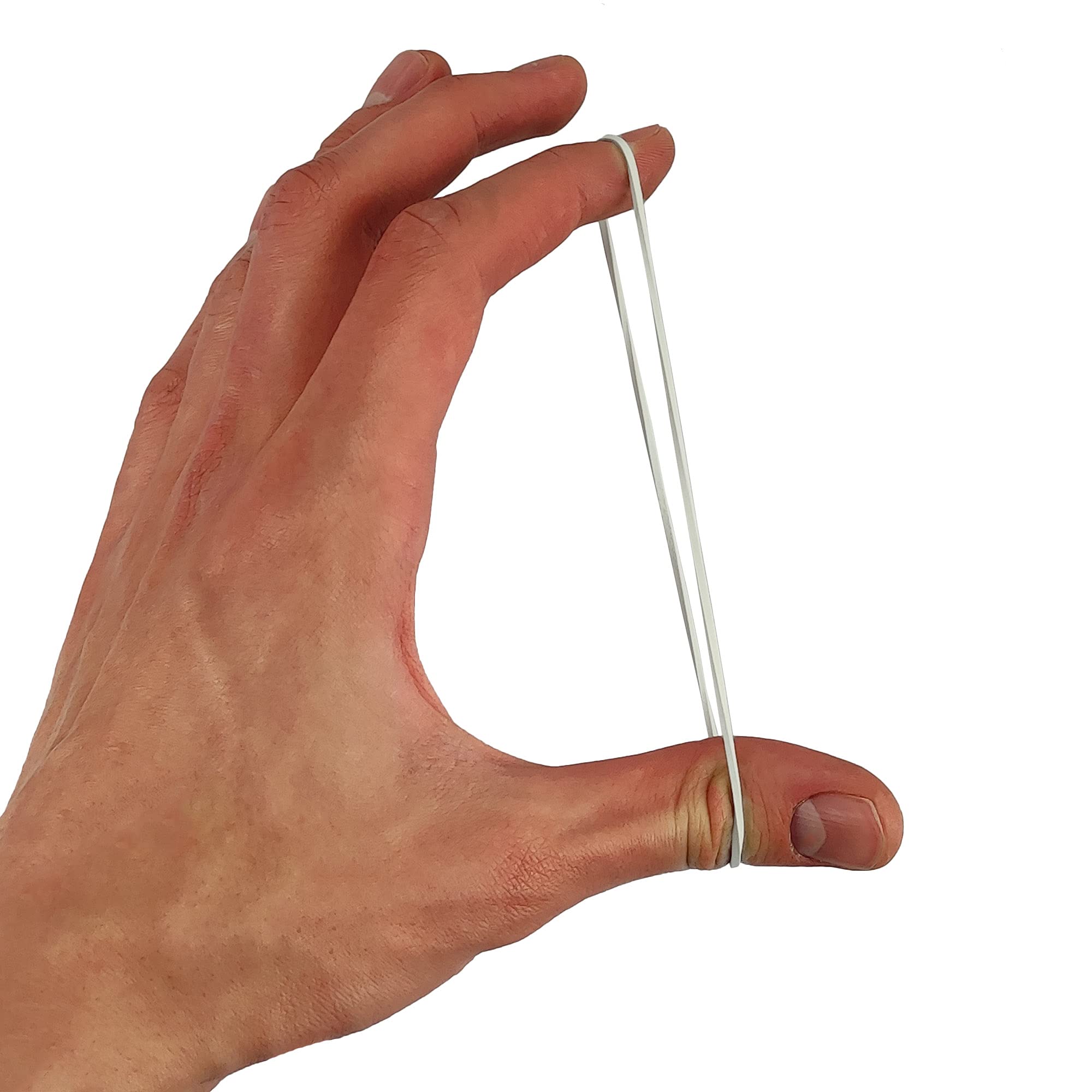 Elastici In Gomma Bianchi 1kg - Diametro 80mm Per Ufficio, Casa, Giardino E Fai Da Te