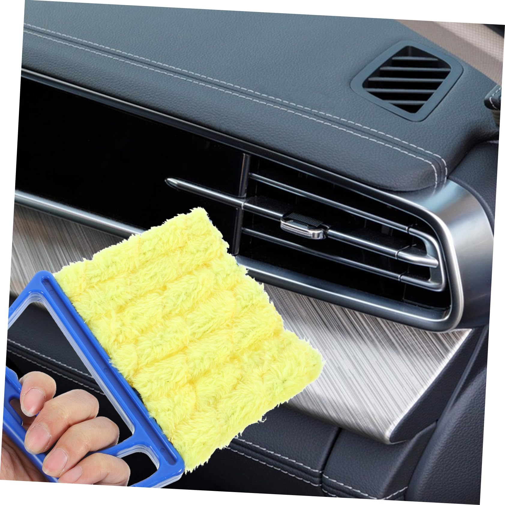 5 Series Cepillo De Limpieza para Aire Acondicionado Radiador Persianas Plumero Recambios Aerosol para Autos Limpiador De Persianas Portátil Rodapié 4 Piezas x 5