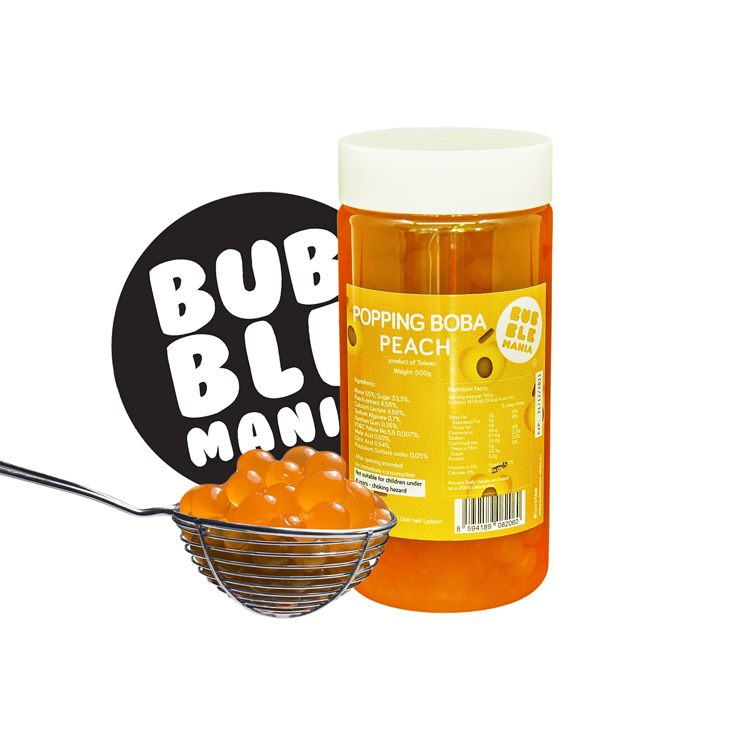 Buy Boba Pearls Popping Boba for Bubble Tea, Bursting Boba Tapioca