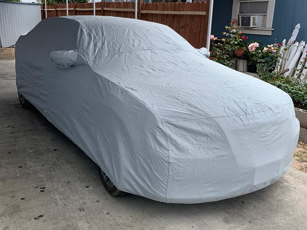 CarsCover Custom Fits 2011-2022 Chrysler 300 300C Sedan Car Cover Heavy Duty Weatherproof Ultrashield Covers — view 5