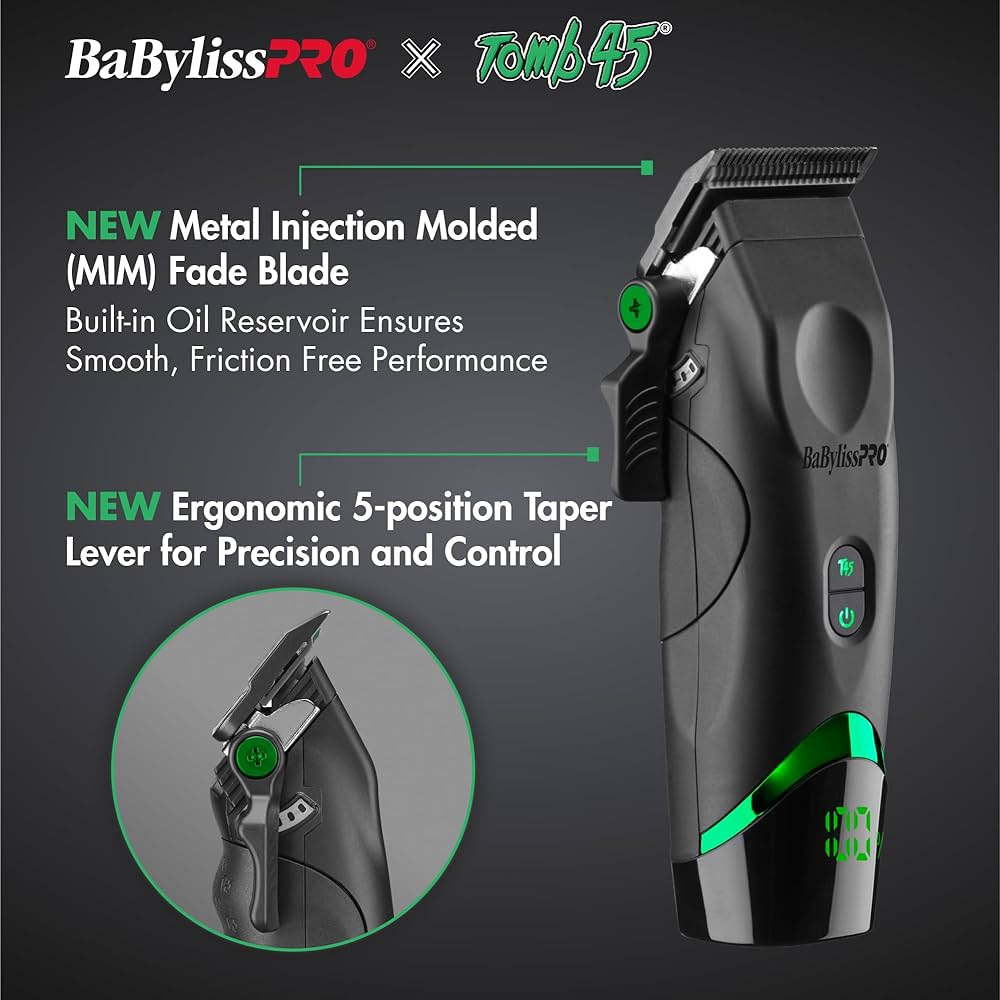 BaBylissPRO×Tomb45 プロ用バリカン Amazon.com: BaBylissPRO x Tomb45 Wireless-Charging Hair