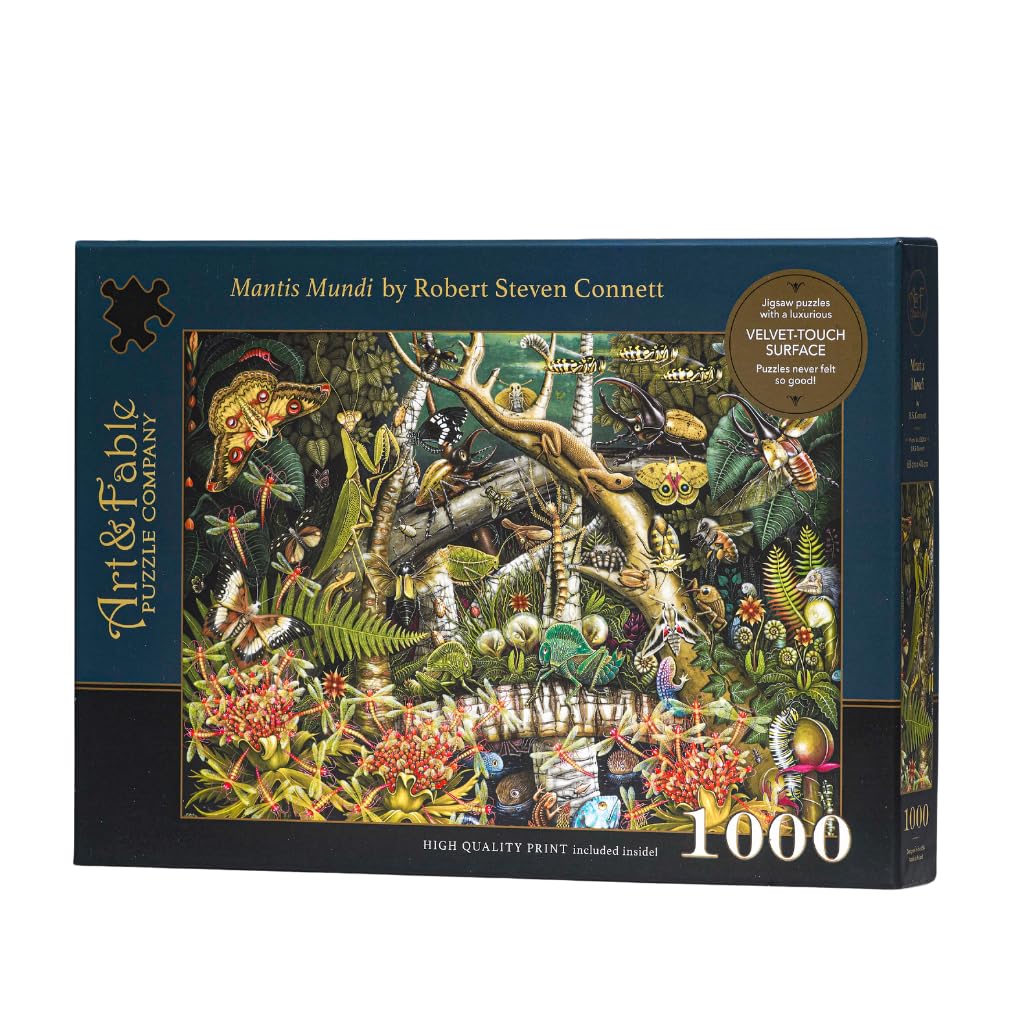 Amazon.com: Art & Fable Puzzle Company Mantis Mundi by