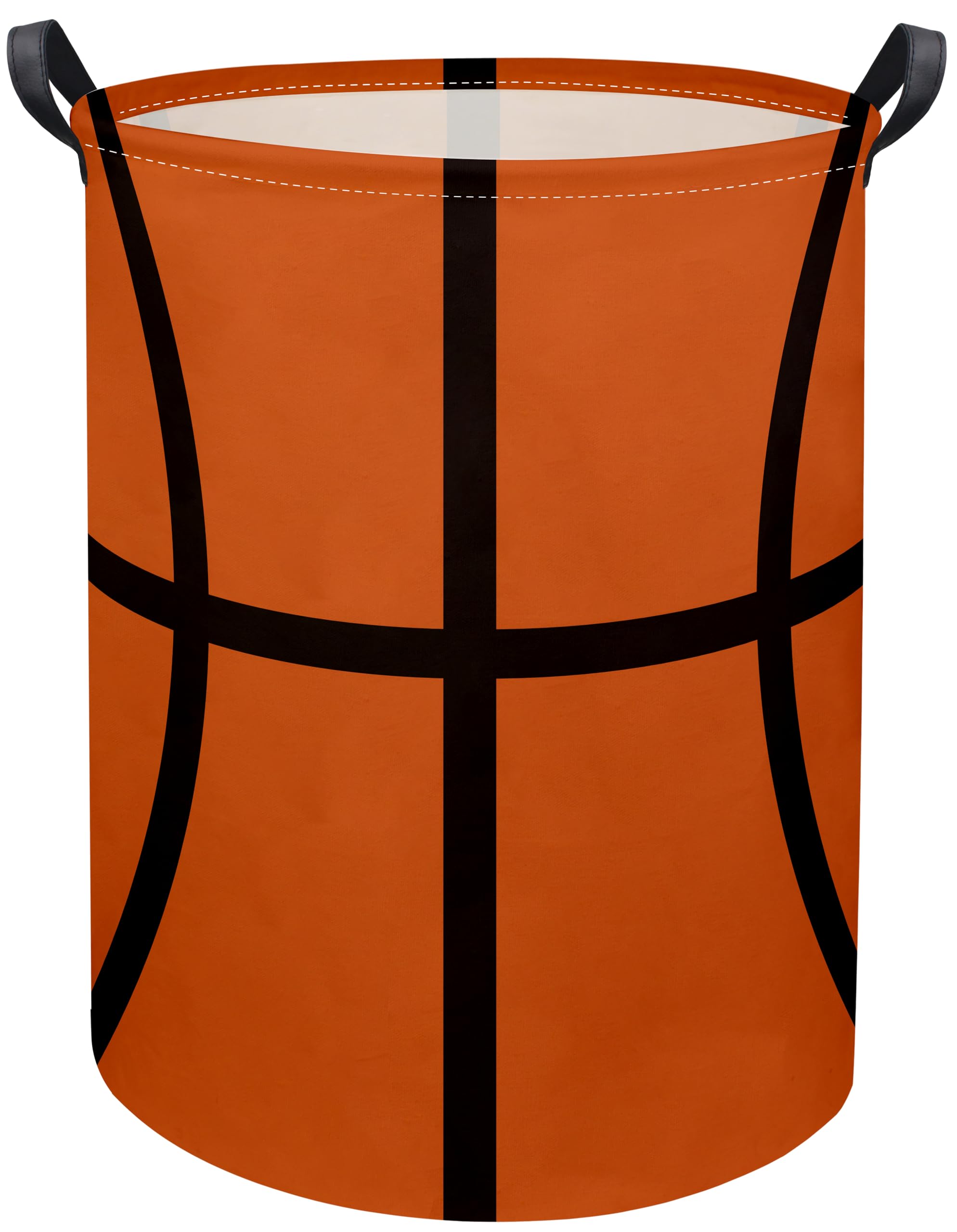 HIYAGON Basketball Kids Laundry hamper Baby Hamper for Nursery Boy and Girl Kids Cute Kids Toys Storage Bin Organizer Basketball Room Decor for Home(