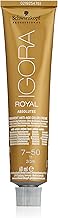 Schwarzkopf IGORA Royal Absolutes Permanent Anti-Age Color Creme 7-50 mittelblond gold natur, 1er Pack (1 x 60 ml)