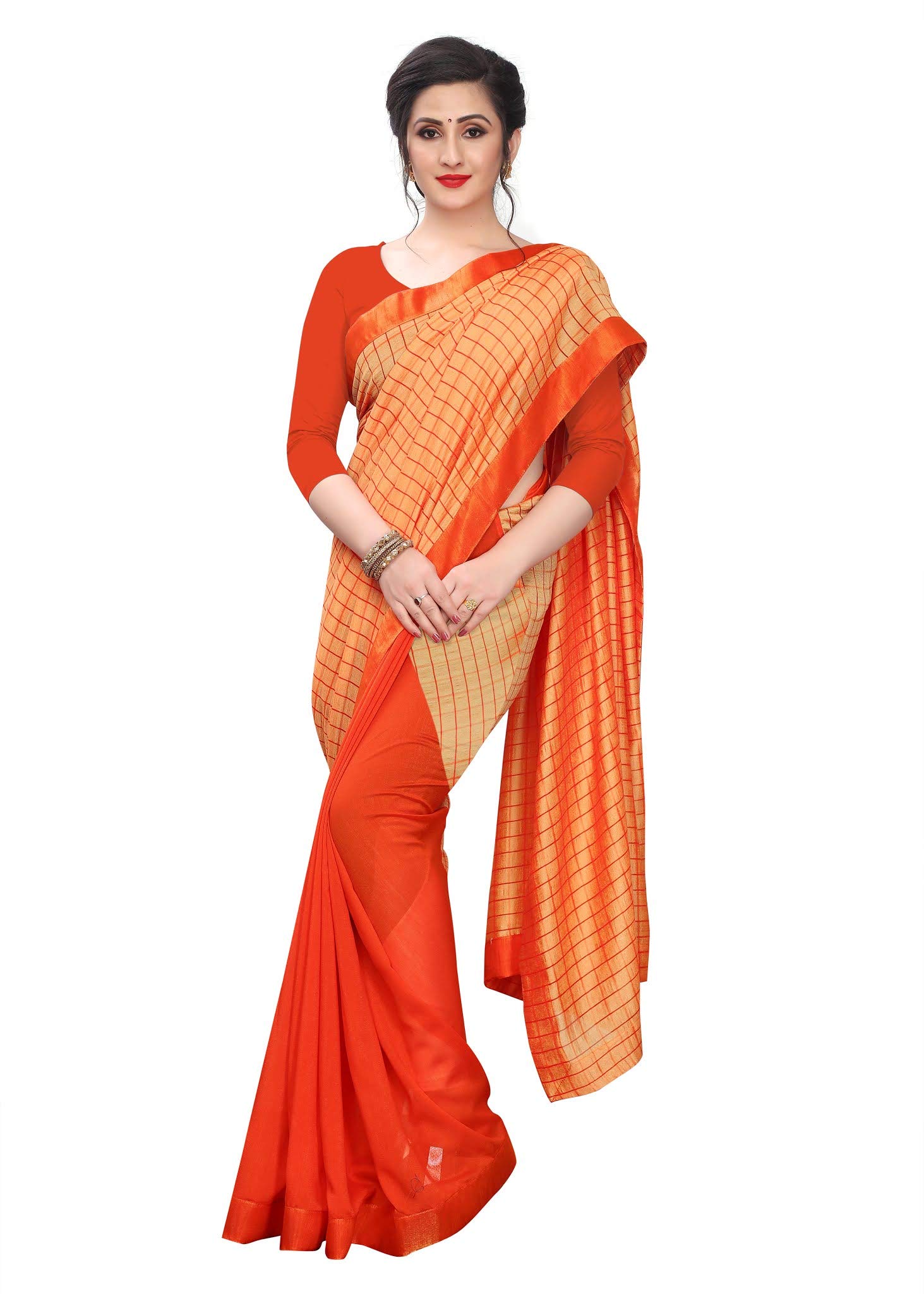 FEXELSilk Printed Saree