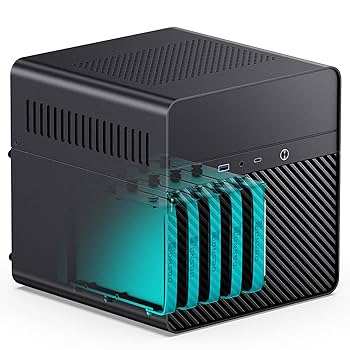 Amazon.com: JONSBO N2 Black NAS ITX Case 5+1 Disk Bays Mini