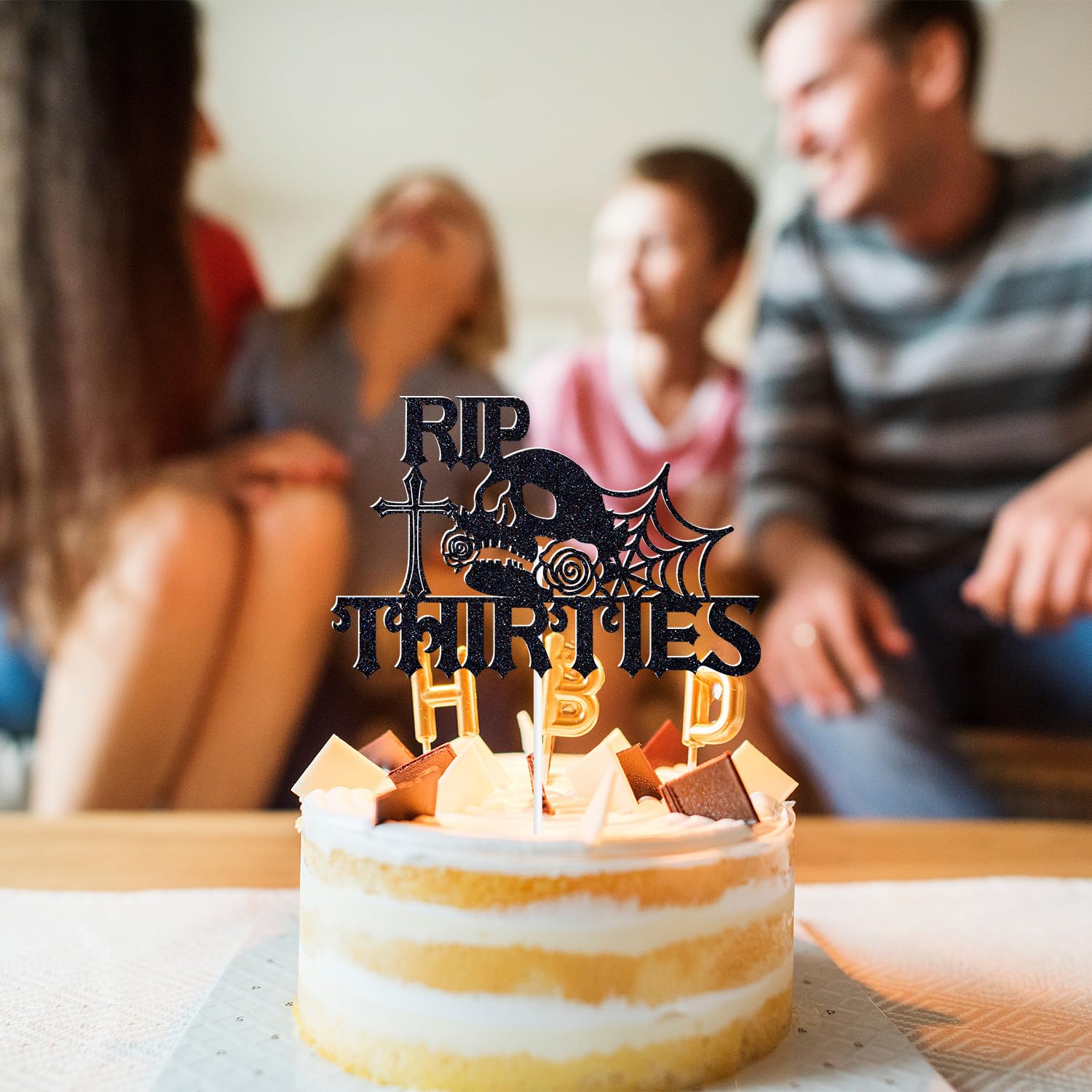 Over The Hill Retirement Birthday Cake Decorations Funny Gag 36 PCS Over  The Hill - Funny Retirement \u0026 Birthday Party Decorations Cupcake Toppers, image size:1500x1500