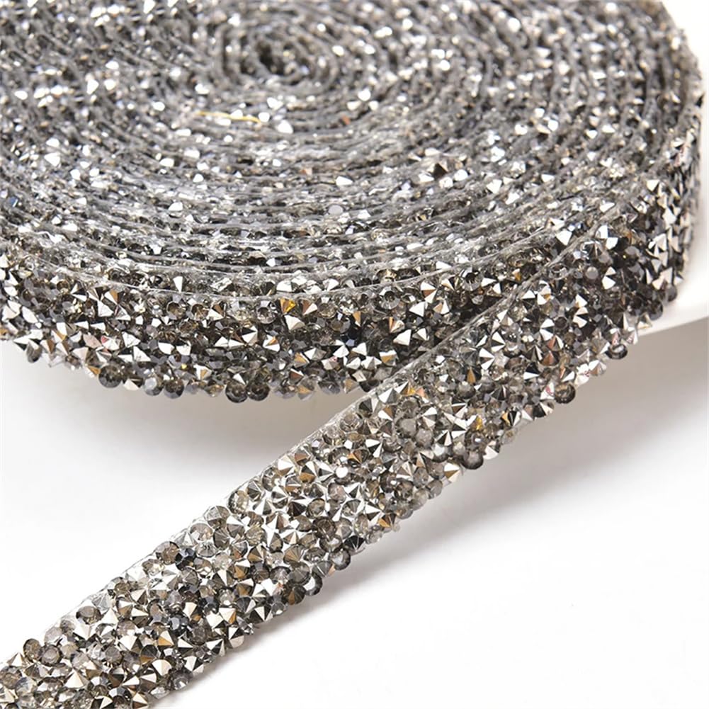 Strass thermocollants diamant noir 15mm : brillez pour votre mariage