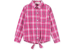 Trendy and Comfortable Plaid Shirt for Girls