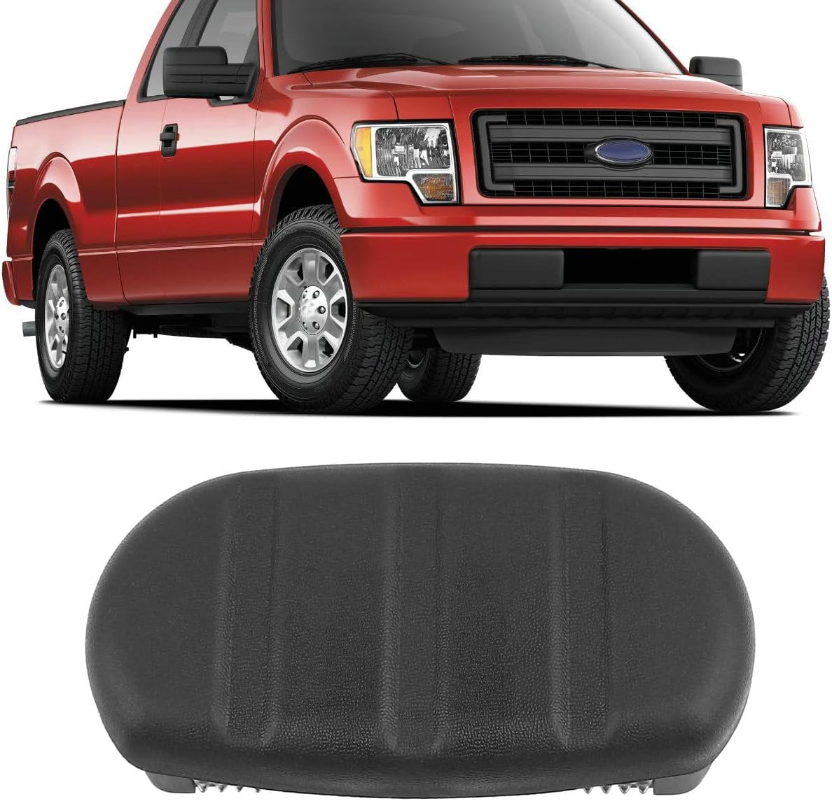 Truck Running Board Step End Cap for Ford F-150 2010-2014, for Ford Super Duty 2010-2016 Replacement BC3Z16A454A