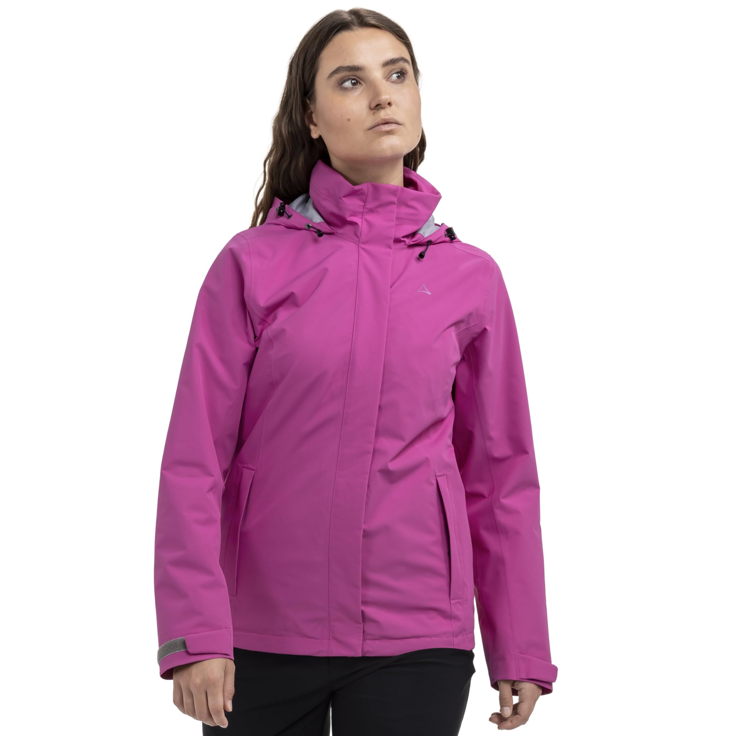 Schöffel Jacket Gmund L Damen Regenjacke Wanderjacke Fuchsia pink