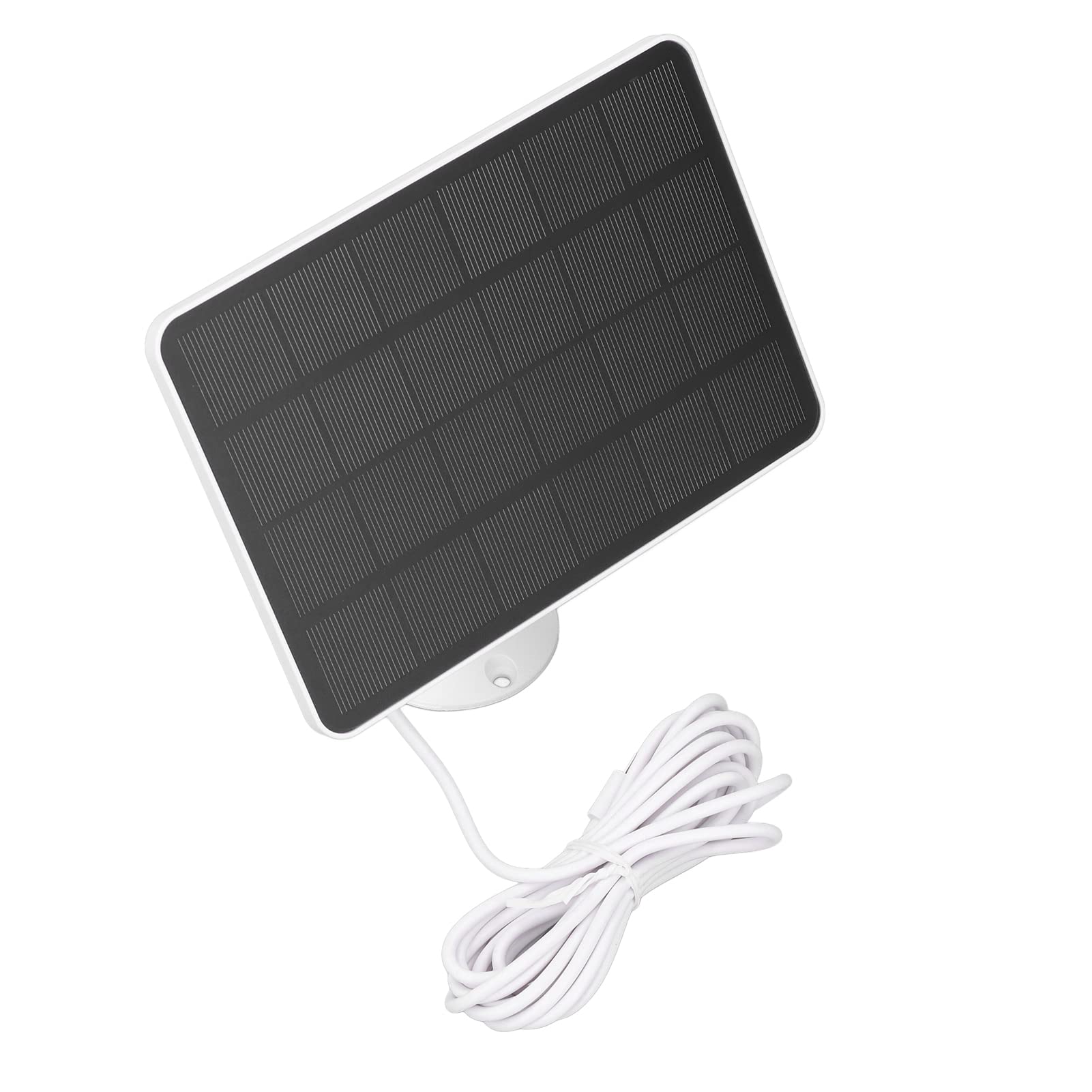 Flexible 3.3W Solar Panel Charger with 360 Degree Adjustment, Energy Saving Solar Battery Charger for Surveillance Cameras, Monocrystalline Silicon Material