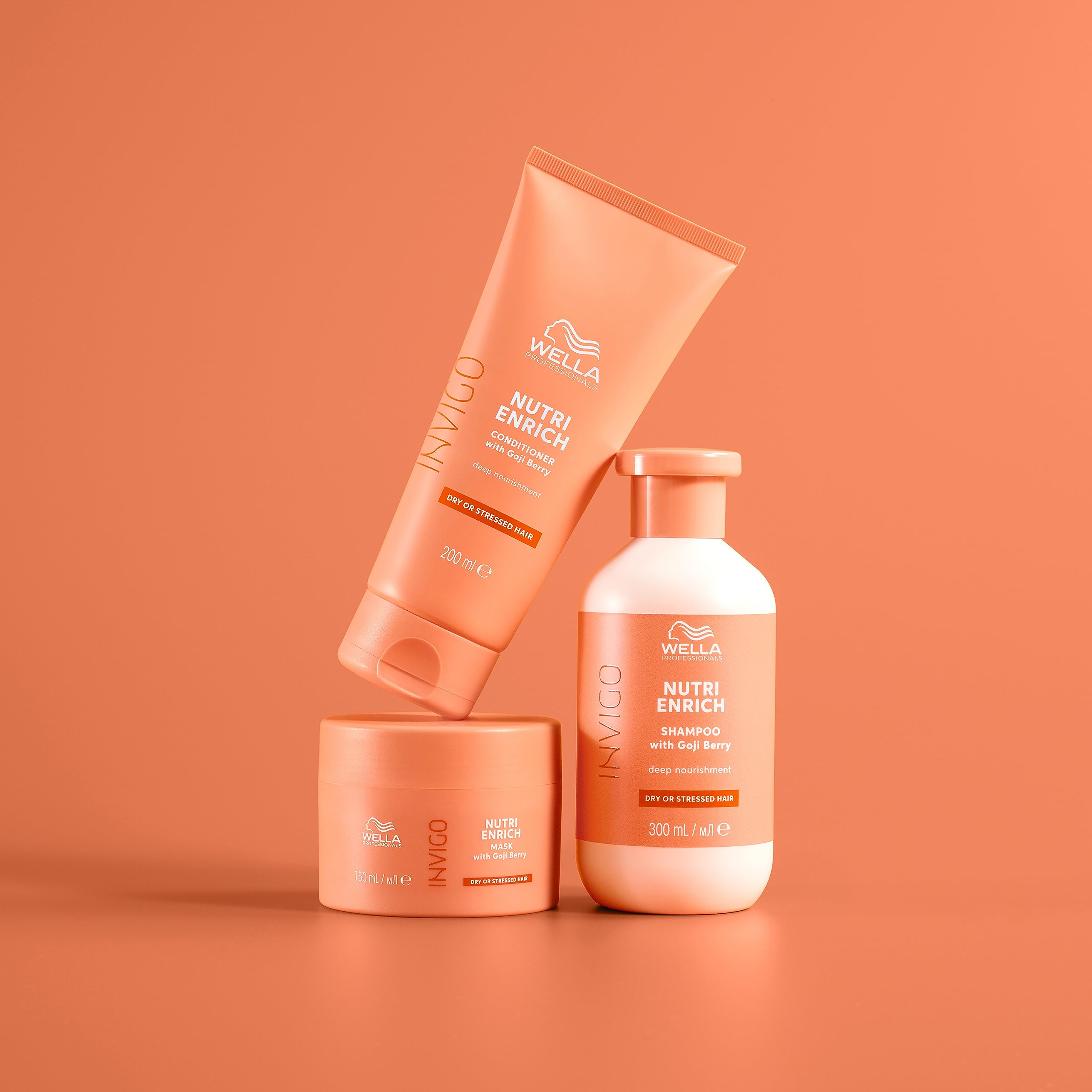 Wella Professionals Invigo Nutri Enrich Maschera capelli - Ottima con shampoo professionale capelli - Maschera capelli con vitamina E 500 ml
