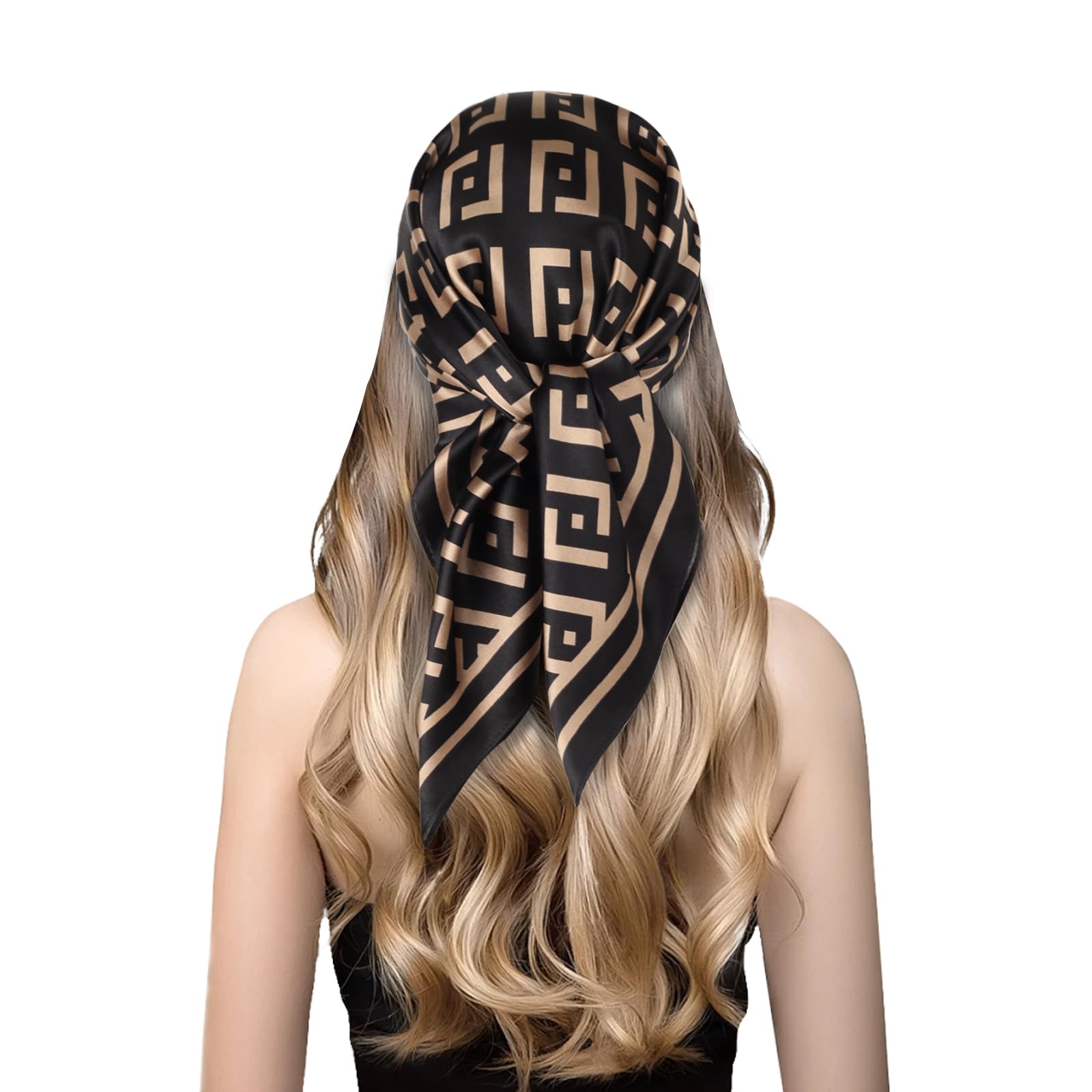 EXTREE 100% Pure Mulberry Silk Scarf Fashion Hair for Women Scarf Lightweight...