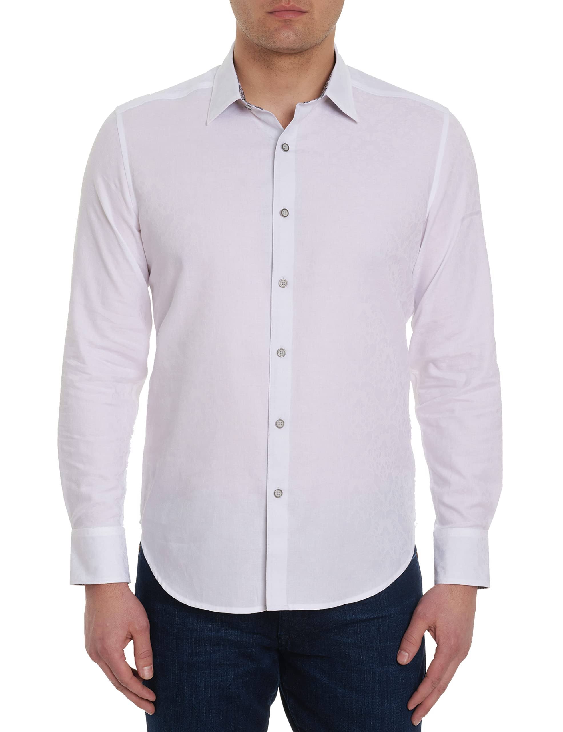 Robert GrahamMen's Bayview, Cotton Button-up Long-Sleeve Shirt
