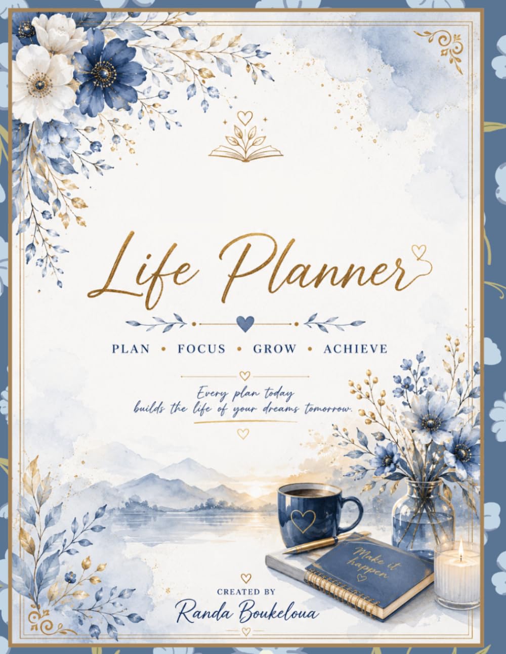 Life Planner: Your Daily, Weekly & Monthly Organizer for Goals, Productivity & Personal Growth