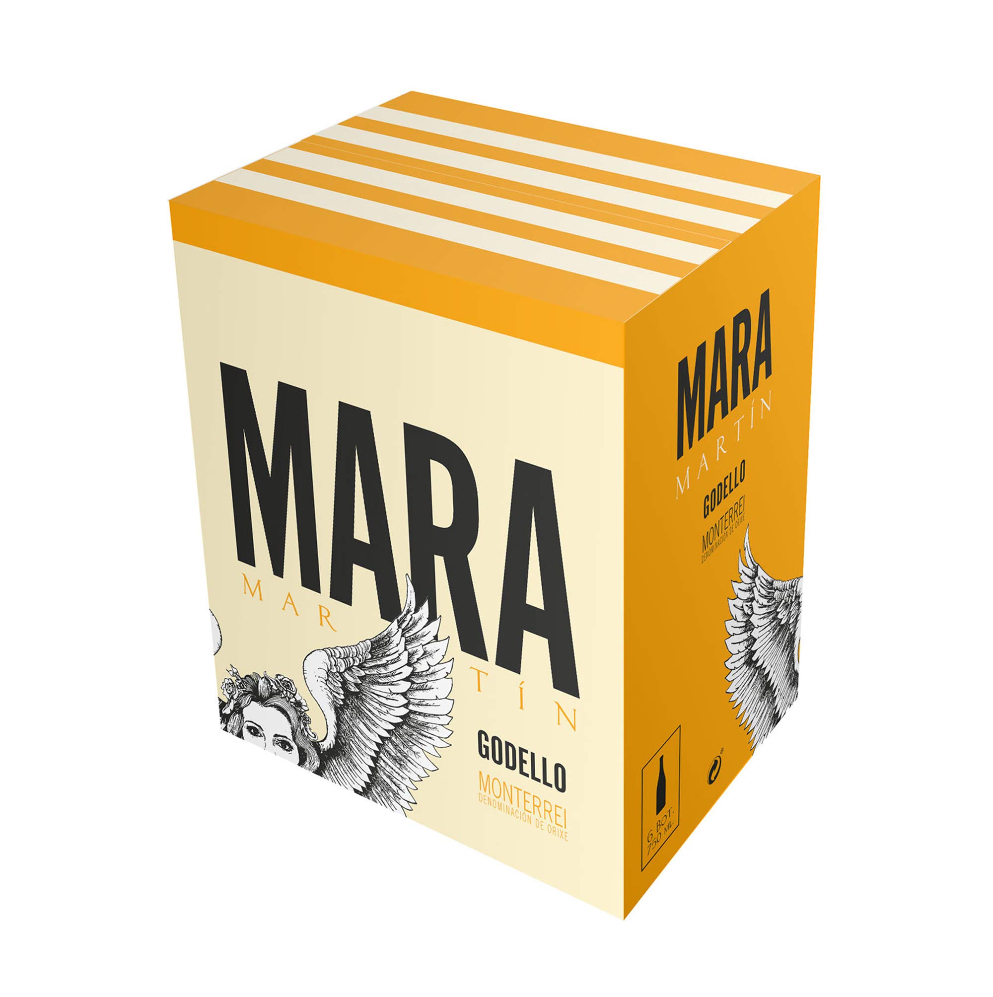 Mara Martín Vino blanco godello, D.O. Monterrei - 6 x 750 ml