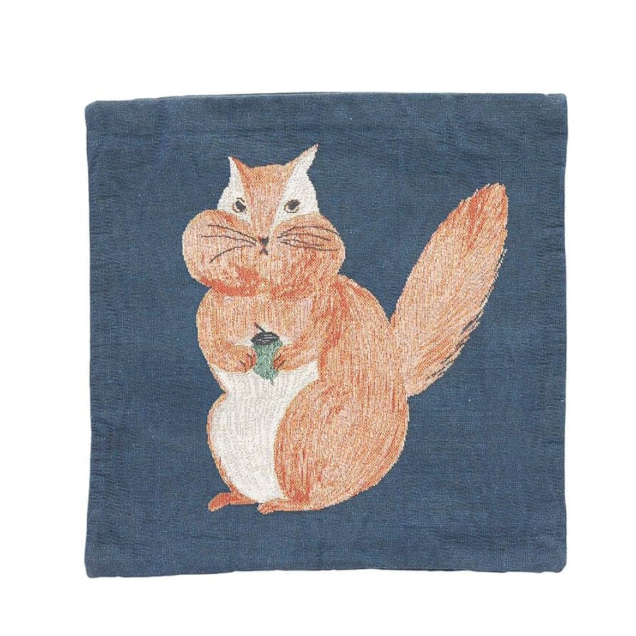 Amazon.co.jp: 松尾ミユキ クッションカバー 角型 45×45 動物柄