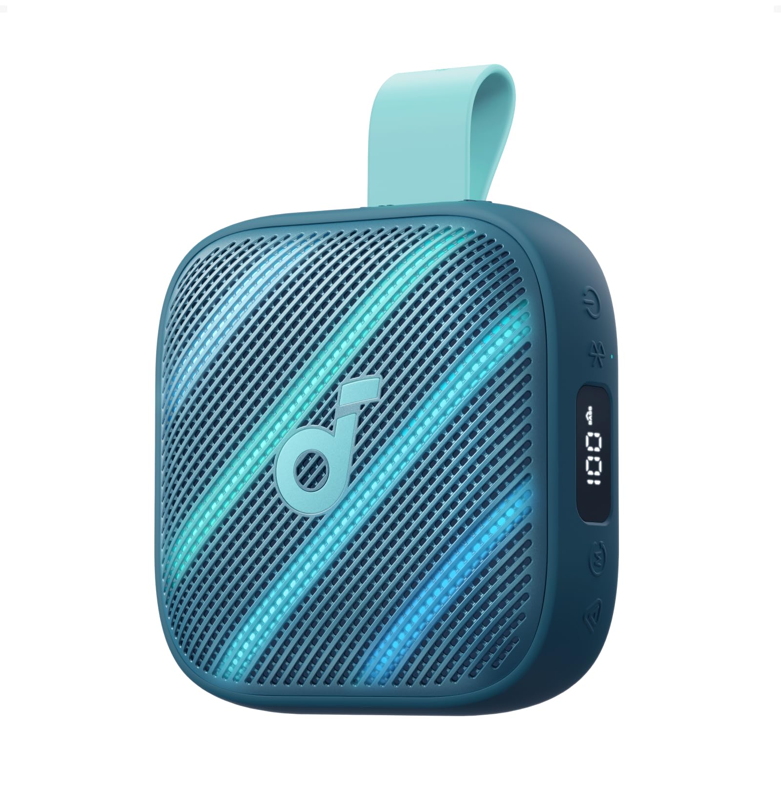 Soundcore Anker Boom Go 3i Portable Speaker, 15 W Powerful Sound, 24H Playback, IP68, BassUp 2.0, Emergency External Battery, Bluetooth 6.0, Powerful Waterproof Bluetooth Speaker ClimatePartner certified