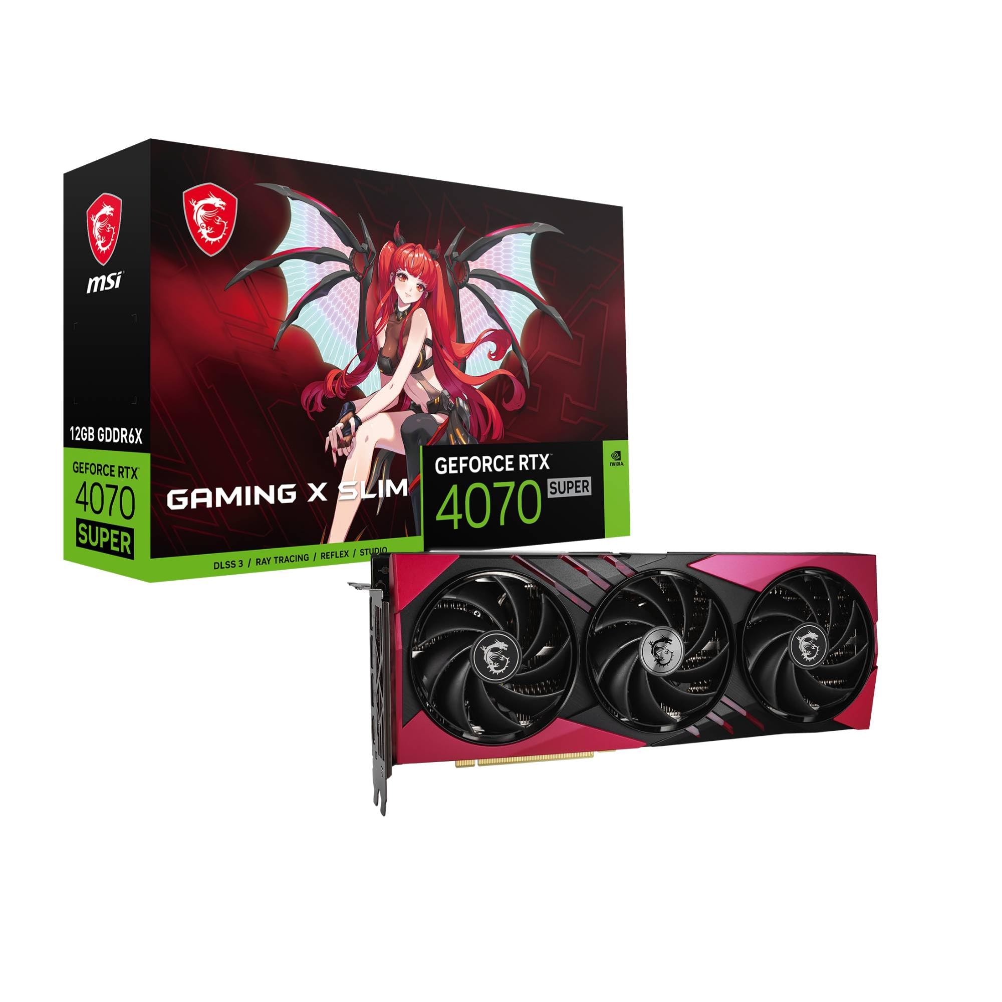 グラフィックボード・グラボ・ビデオカード MSI Gaming RTX 4070 Super 12G X Slim Amazon.in: Buy MSI Geforce RTX 4070 Super 12G Gaming X Slim MLG