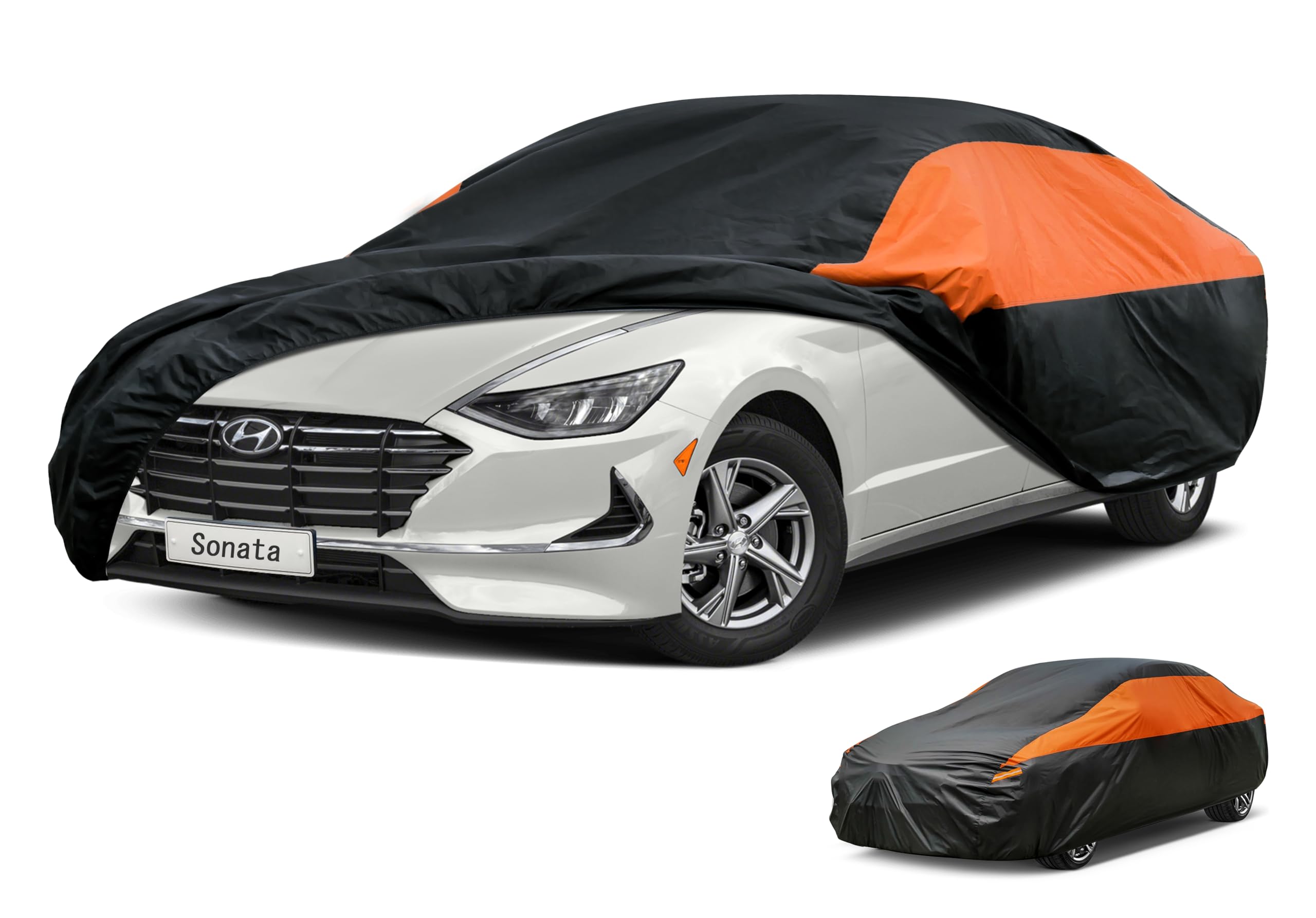 GUNHYI Waterproof Sedan Full Car Cover Custom Fit Hyundai Sonata