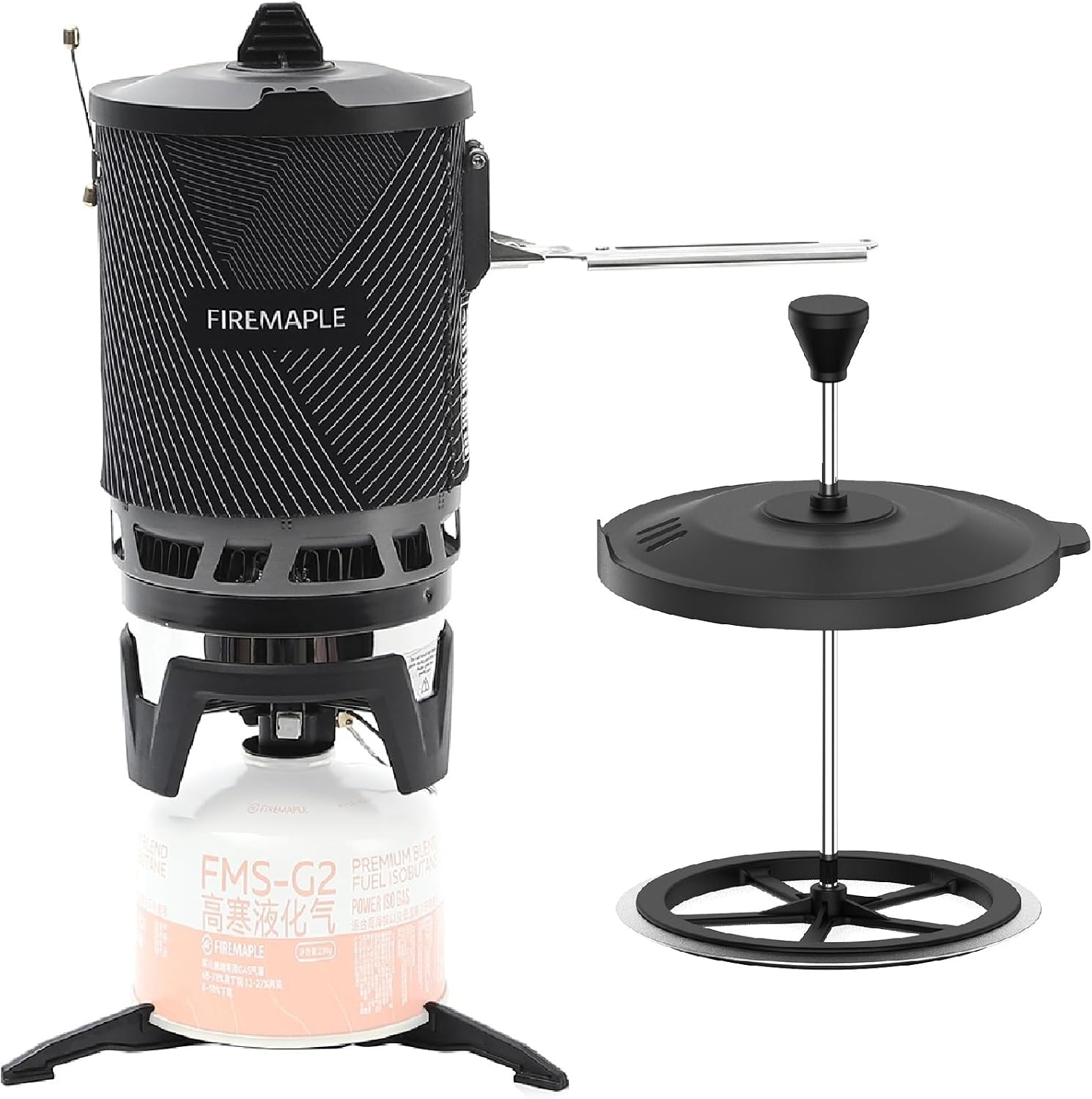 Fire-Maple Star X2 Pro Campingkocher mit French-Press-Kaffeefilter