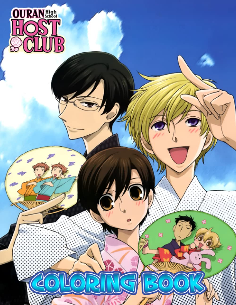 Ouran High School Host Club: Amazing gift for All Ages and Fans with High Quality Image.–30+ GIANT Great Pages with Premium Quality Images.