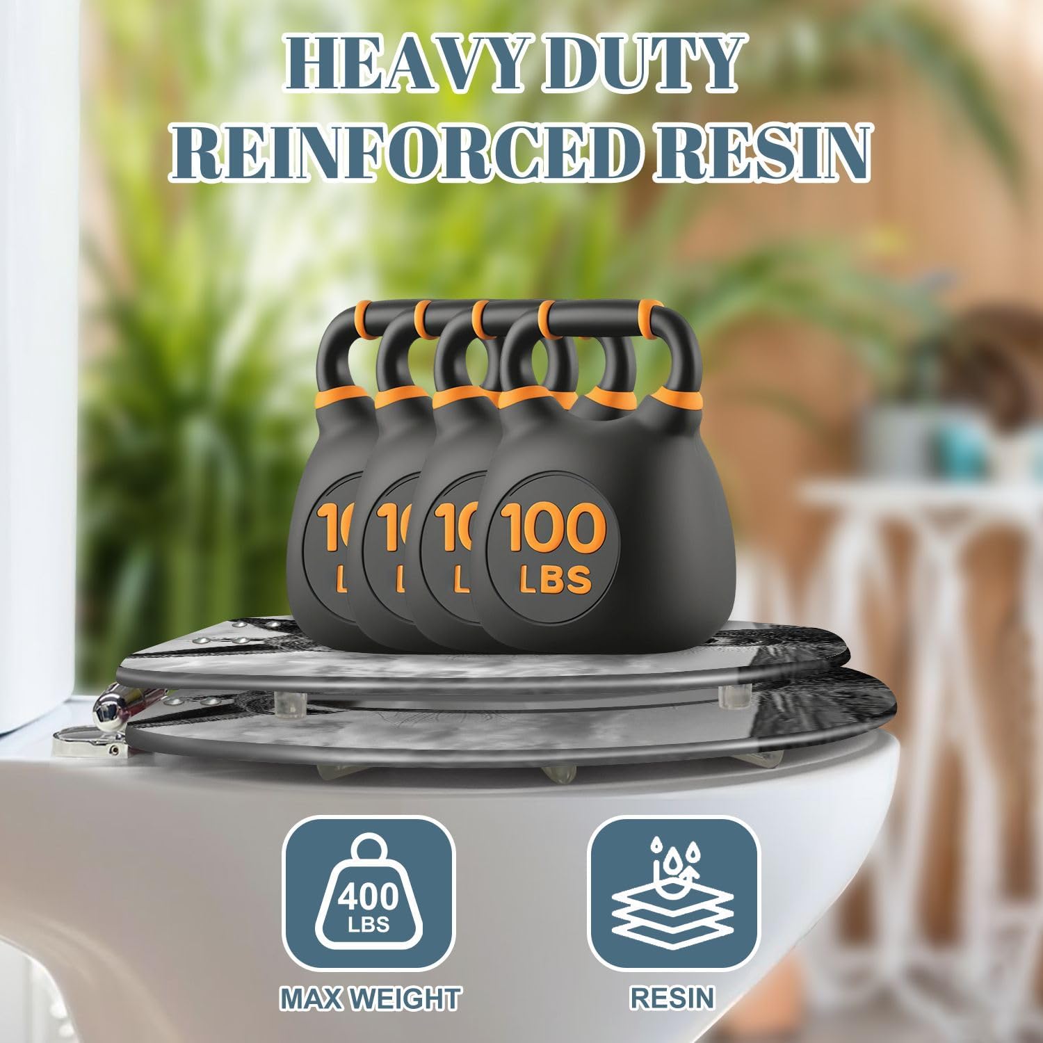 Round Toilet Seat Laughing Donkey Resin Toilet Seat Slow Quiet Close with Quick-Release Hinges Toilet Seat with Cover Easy to Clean Install