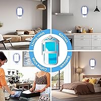 Vista 6 de Paquete de 4 cartuchos de repuesto compatibles con ZEVO Refill M364, repuesto compatible con luz enchufable M364 y Max