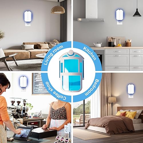 Miniatura 5 de Paquete de 4 cartuchos de repuesto compatibles con ZEVO Refill M364, repuesto compatible con luz enchufable M364 y Max