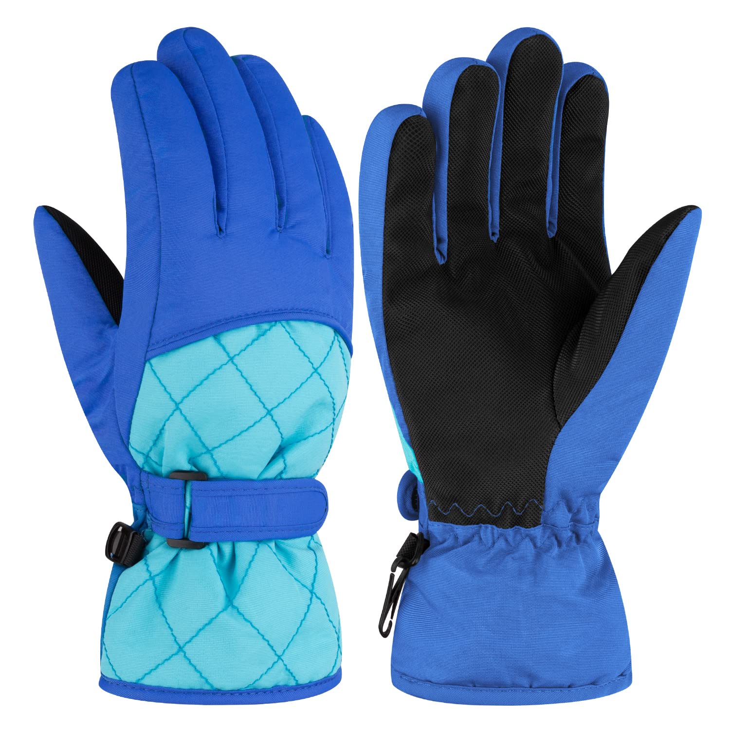 DARCHEN 3-12 Kids Snow Gloves Boys Winter Waterproof Ski Snowboarding Insulated Warm Windproof Cold Weather Sports Age Girls Years Olds