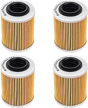 Road Passion Oil Filter 420256188 711256188 Compatible with Can-Am Bombardier Outlander 330 400 450 500 570 650 800 850 1000 DEFEJDER MAVERICK COMMANDER APRILIA SL1000 RSV MILLIA LE (4 pcs)
