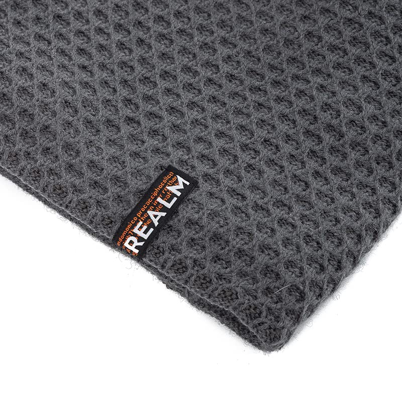 Sombreros unisex de invierno para hombres y mujeres Gorro de esquí cálido para decoración de letras con forro térmico, azul marino, Talla única