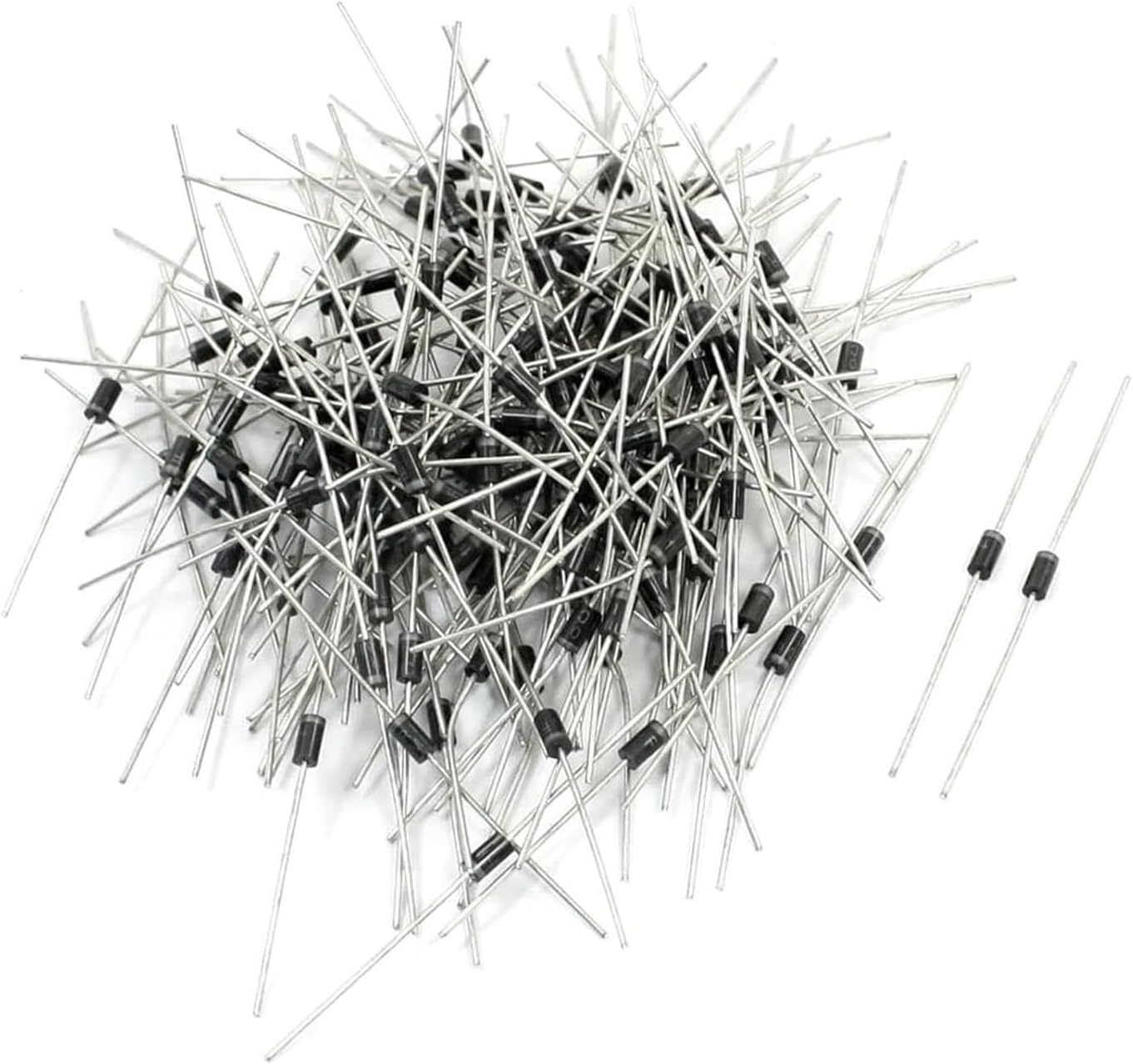 wbyql 200Pcs FR104 Diodes 400V 1A axia-l Lead Type Fast Recovery 2.5mm Schottky x huanleism .oth