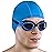AqtivAqua Swim Goggles Swimming Goggles for Adult Men Women Kids 6-14 Youth Girls Boys Childrens DX-S (Blue&Black frame, Blue case, Shade lens)