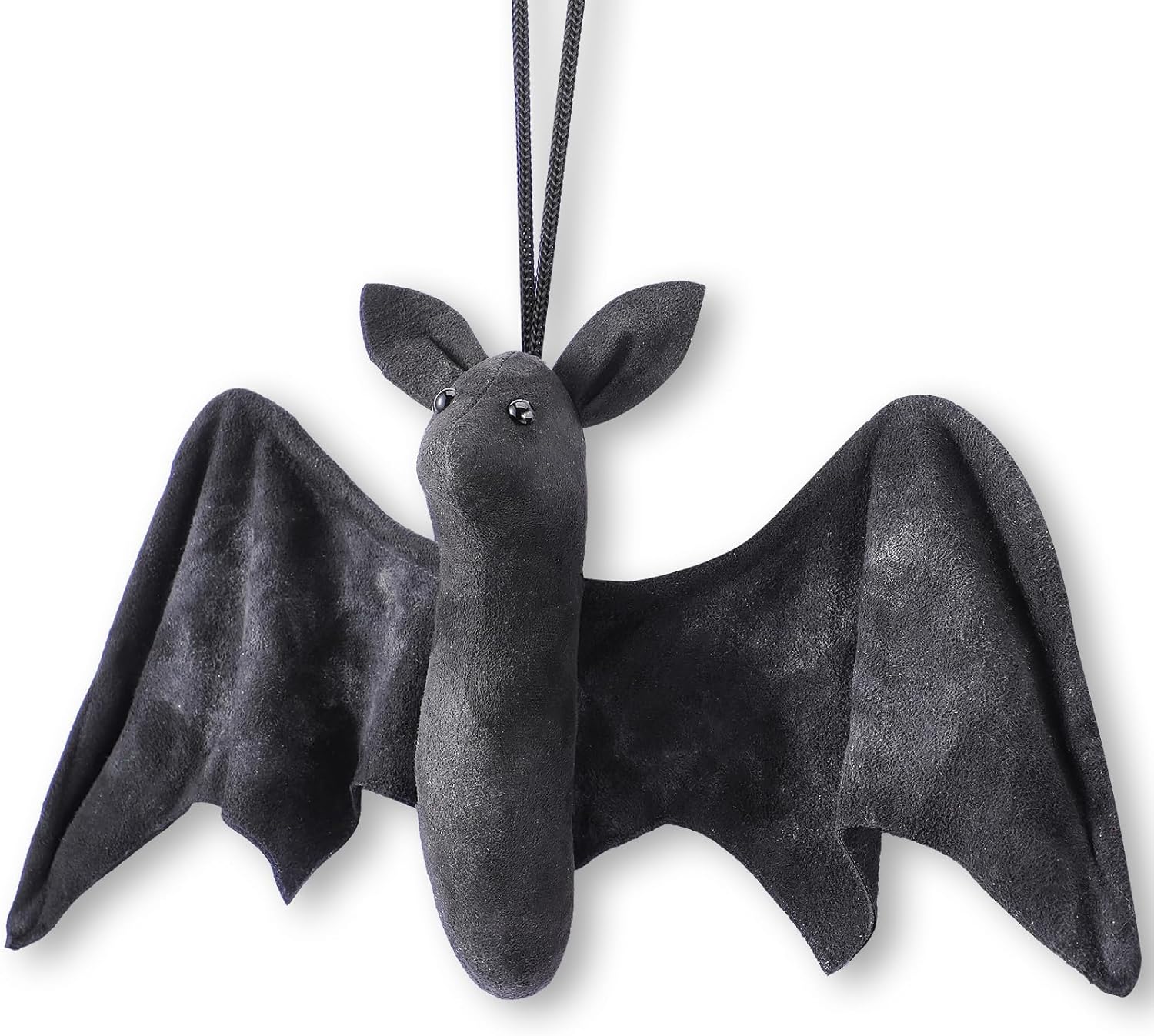 Suhine 16.5 Inch Vintage Halloween Bat Decoration Retro Primitive Halloween Bat Decor Halloween Ornaments for Farmhouse Halloween Wall Door Indoor Outdoor Decoration Retro Black Bat