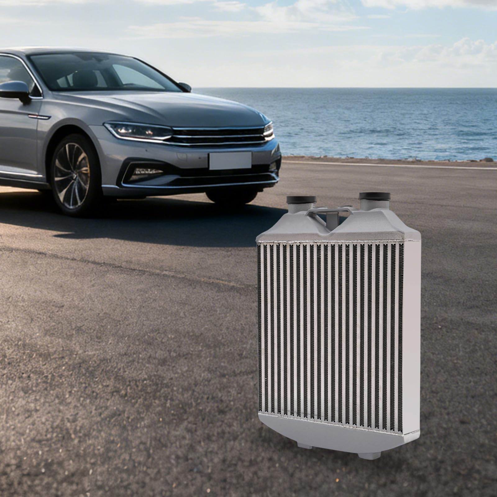 Intercooler 78 x 40 x 7 cm Lega Alluminio 60 psi Z-393 Motore Turbo