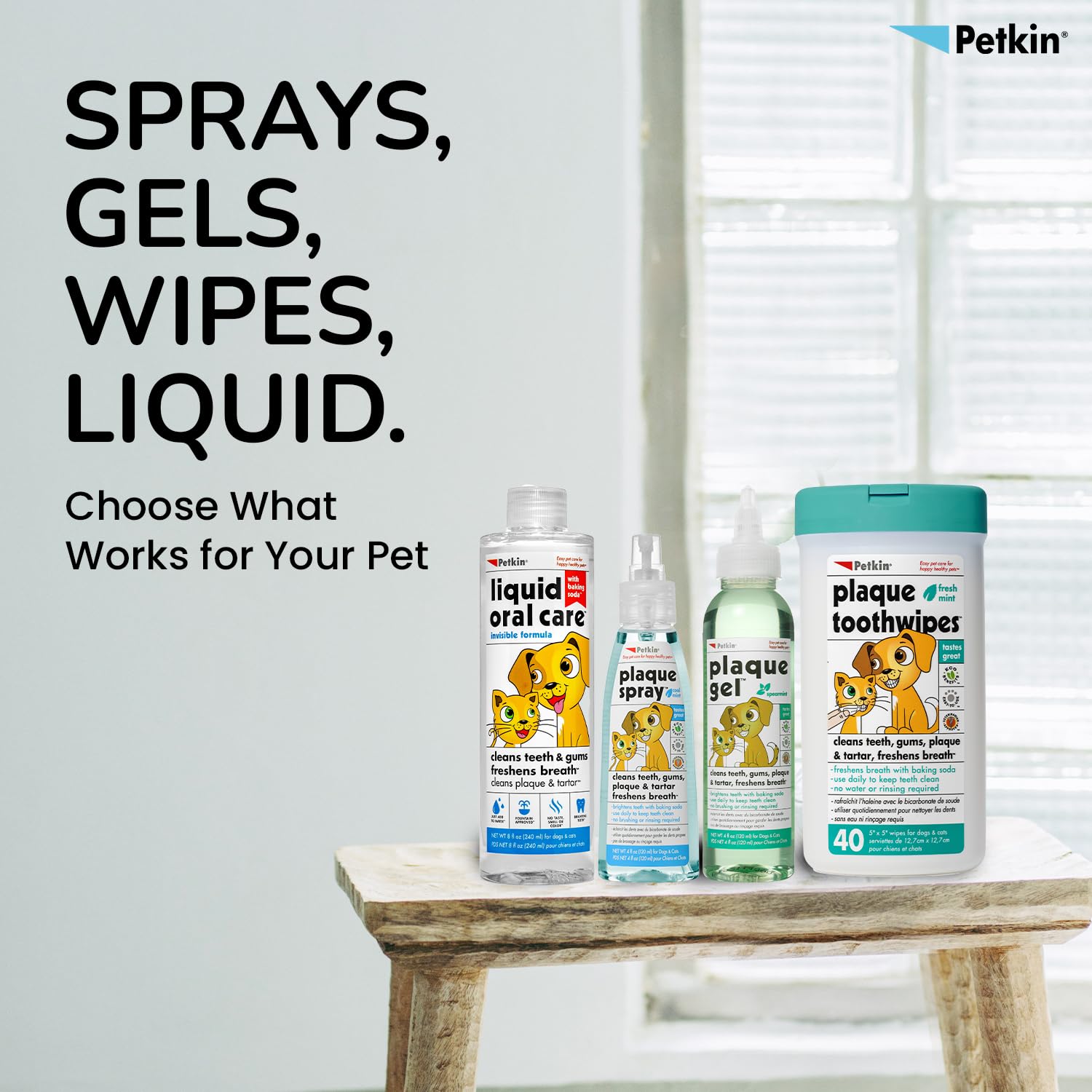 Petkin Liquid Oral Care, 240 ml 1